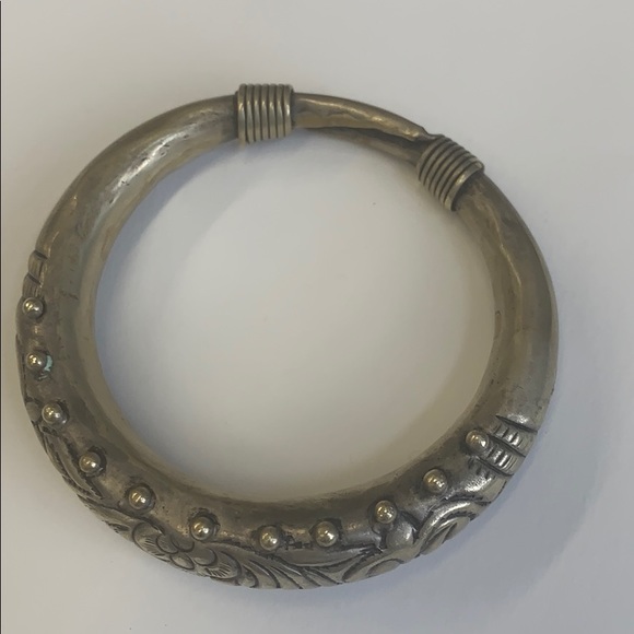 Silver Bohemian cuff bracelet from Swell - Picture 3 of 4